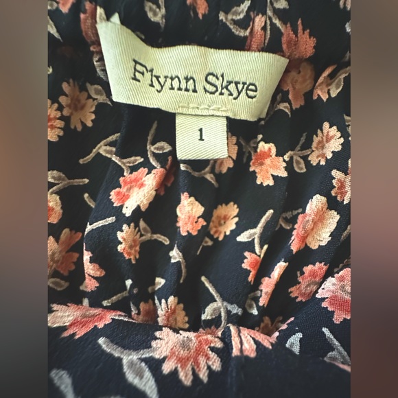 FLYNN SKYE Bardot Floral Maxi Dress Size 1 - Picture 8 of 9